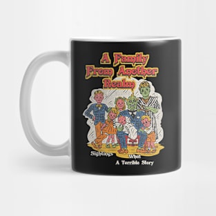 A family from another realm. Mug